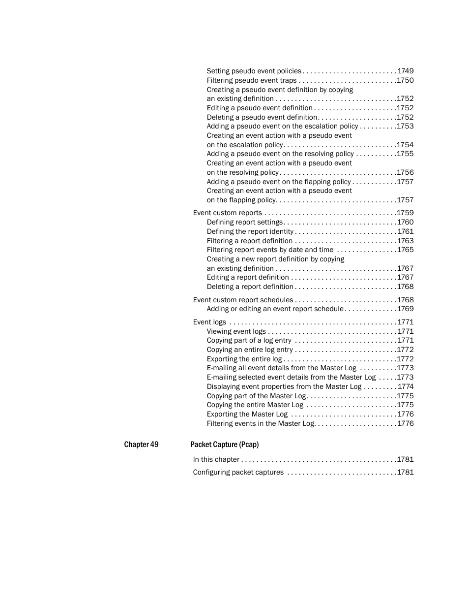 Brocade Network Advisor SAN + IP User Manual v12.1.0 User Manual | Page 46 / 2389