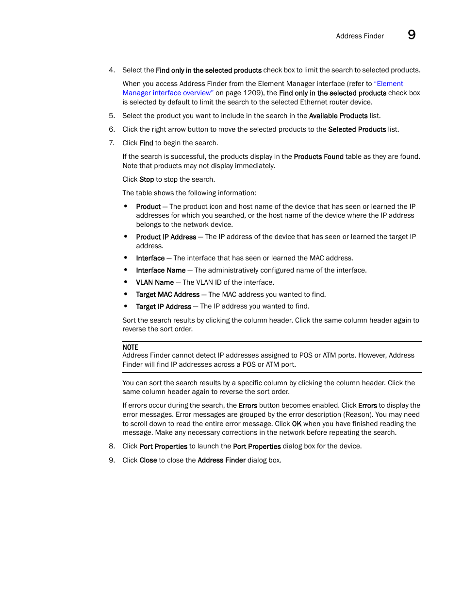 Brocade Network Advisor SAN + IP User Manual v12.1.0 User Manual | Page 462 / 2389