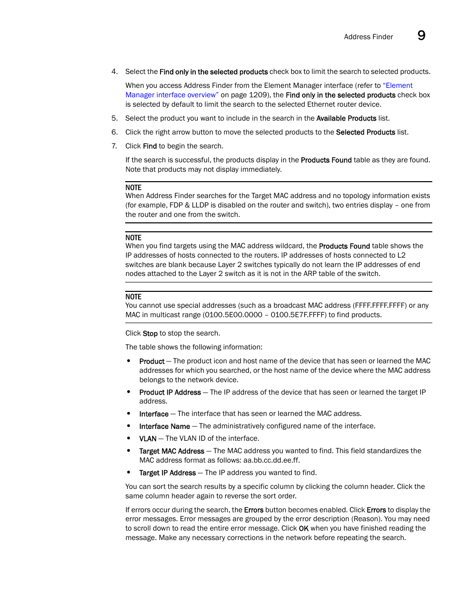 Brocade Network Advisor SAN + IP User Manual v12.1.0 User Manual | Page 464 / 2389