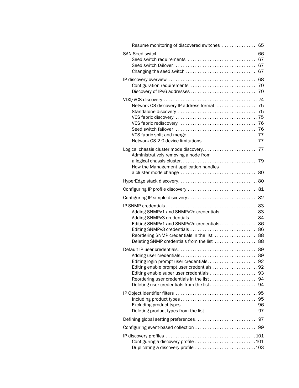 Brocade Network Advisor SAN + IP User Manual v12.1.0 User Manual | Page 5 / 2389