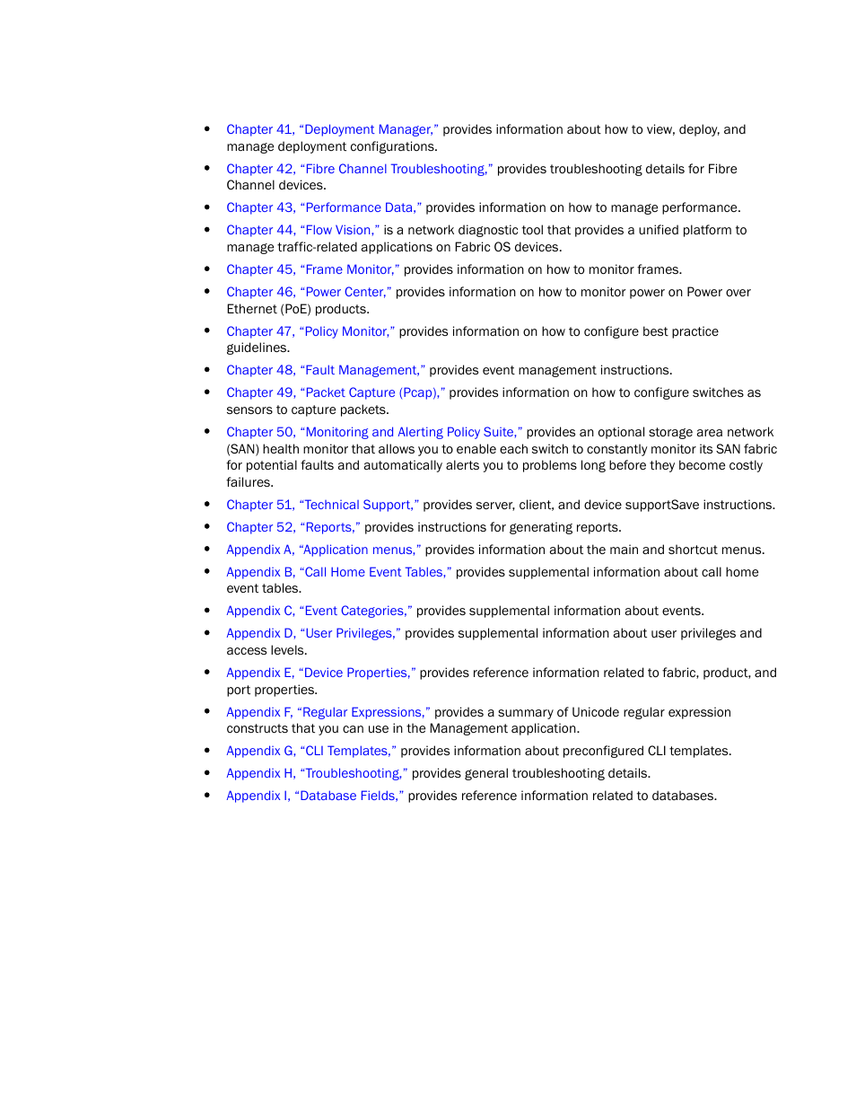 Brocade Network Advisor SAN + IP User Manual v12.1.0 User Manual | Page 56 / 2389