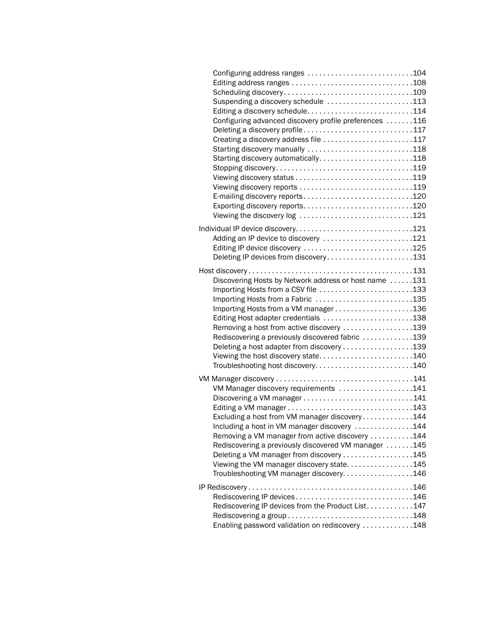 Brocade Network Advisor SAN + IP User Manual v12.1.0 User Manual | Page 6 / 2389