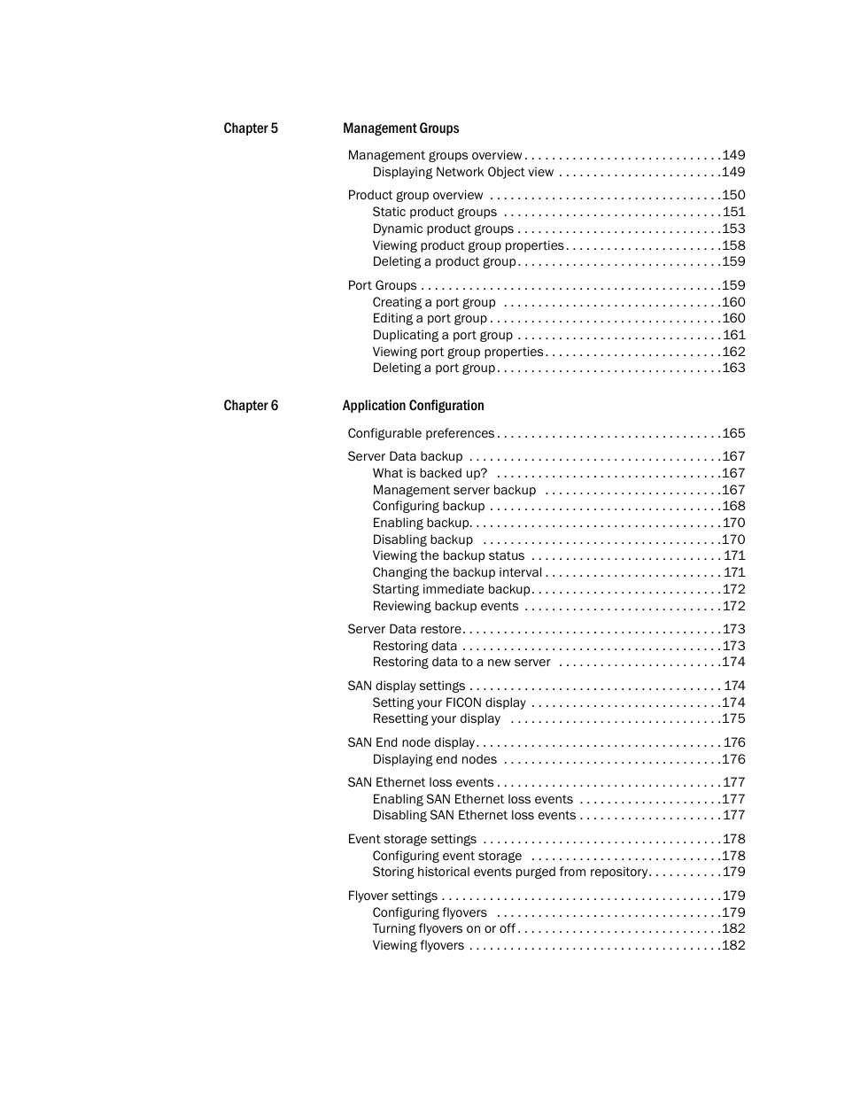Brocade Network Advisor SAN + IP User Manual v12.1.0 User Manual | Page 7 / 2389