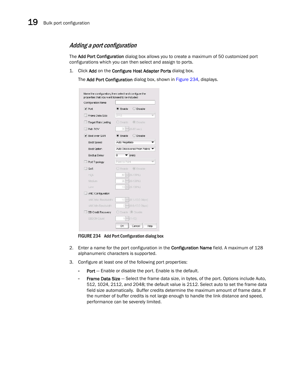 Adding a port configuration | Brocade Network Advisor SAN + IP User Manual v12.1.0 User Manual | Page 714 / 2389