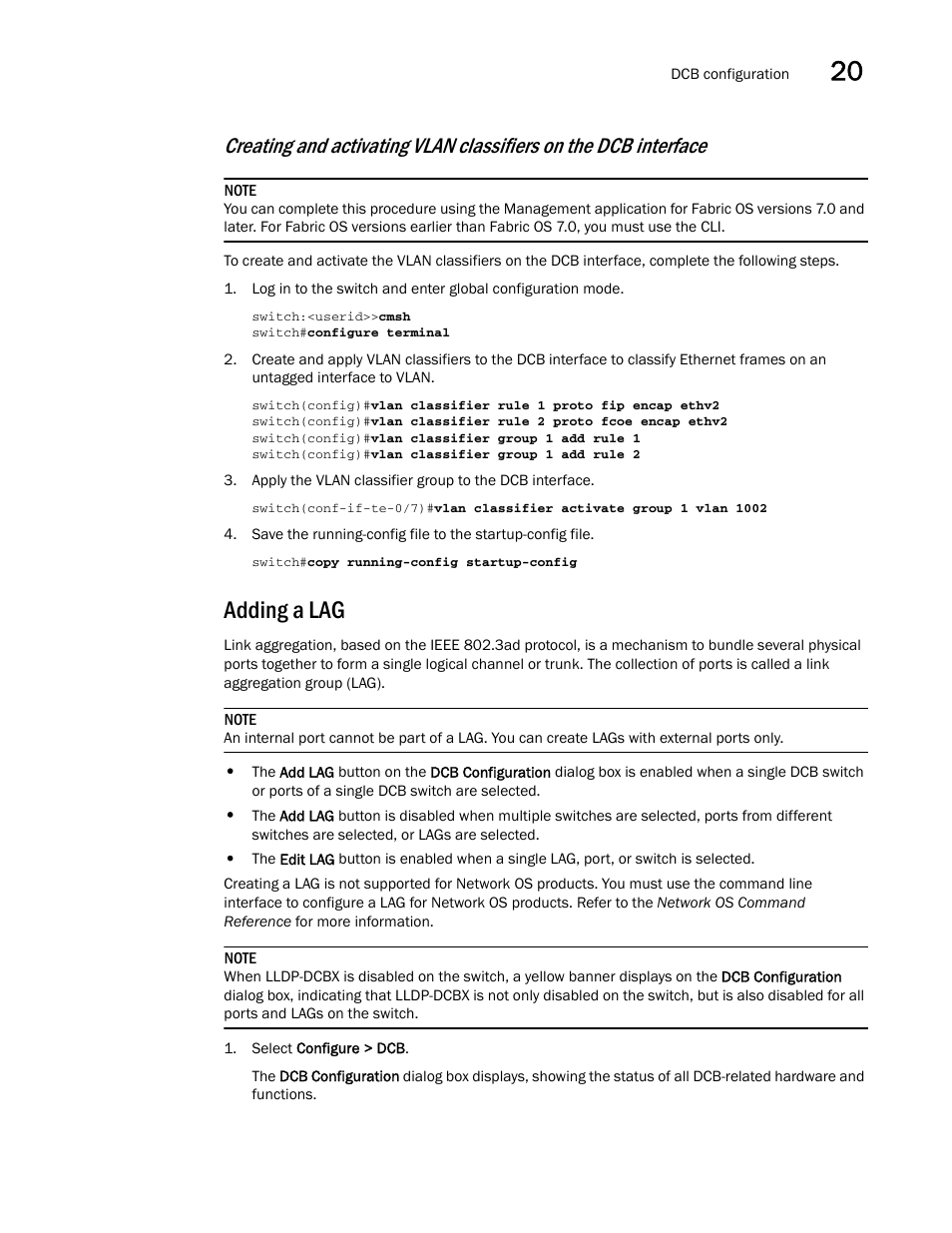 Adding a lag | Brocade Network Advisor SAN + IP User Manual v12.1.0 User Manual | Page 742 / 2389