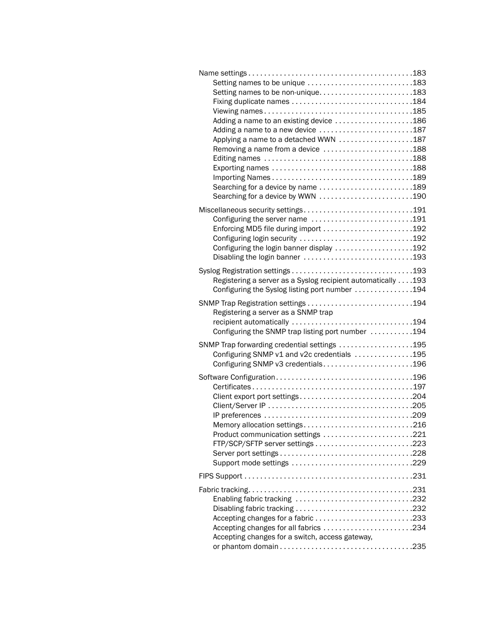 Brocade Network Advisor SAN + IP User Manual v12.1.0 User Manual | Page 8 / 2389