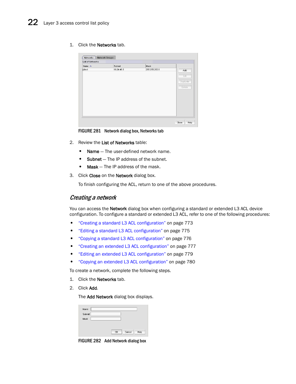 Creating a network | Brocade Network Advisor SAN + IP User Manual v12.1.0 User Manual | Page 850 / 2389