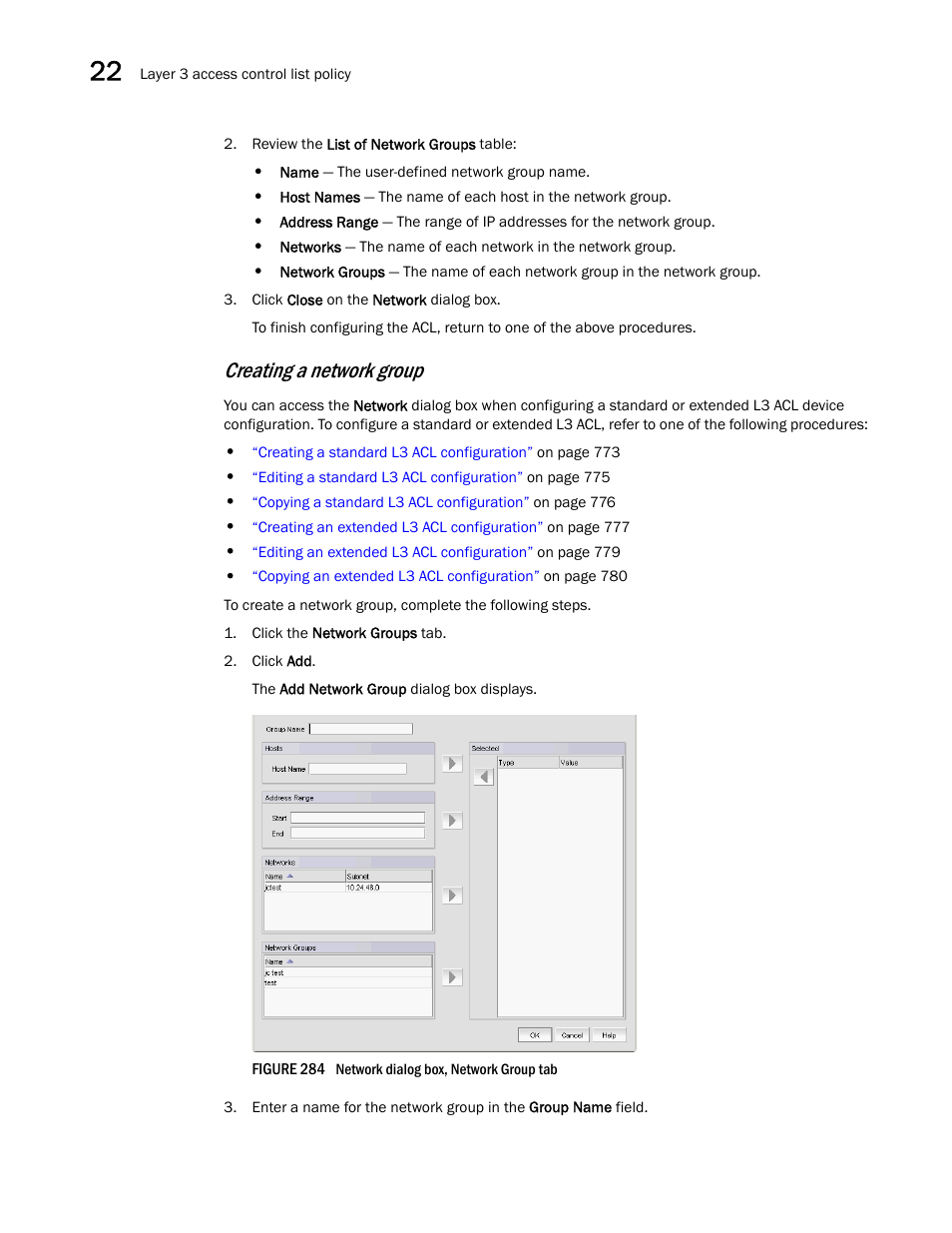 Creating a network group | Brocade Network Advisor SAN + IP User Manual v12.1.0 User Manual | Page 854 / 2389