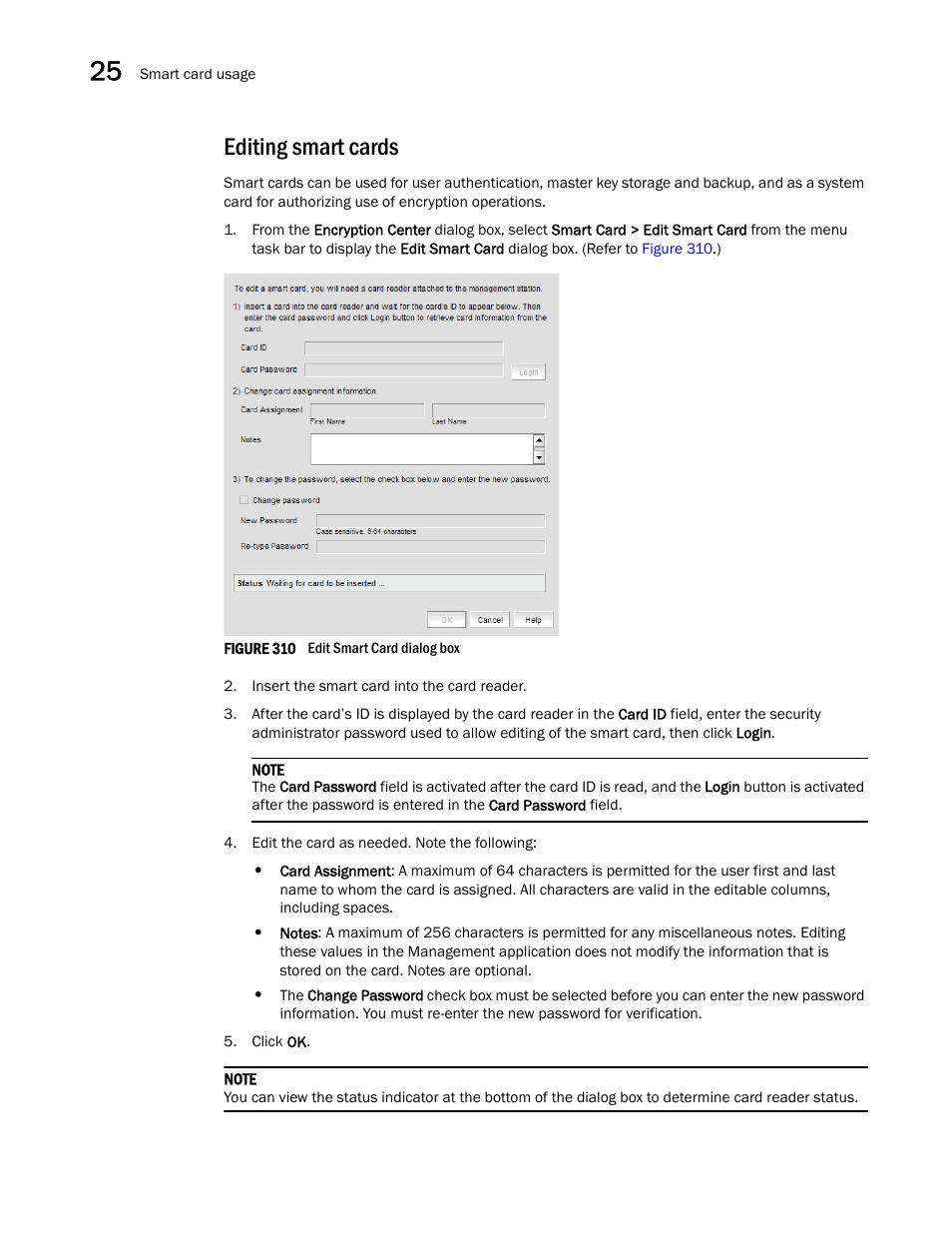 Editing smart cards | Brocade Network Advisor SAN + IP User Manual v12.1.0 User Manual | Page 918 / 2389