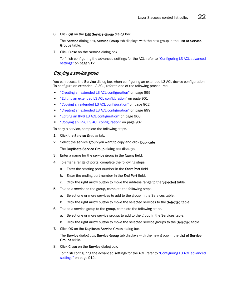 Copying a service group | Brocade Network Advisor SAN + IP User Manual v12.3.0 User Manual | Page 1005 / 2702