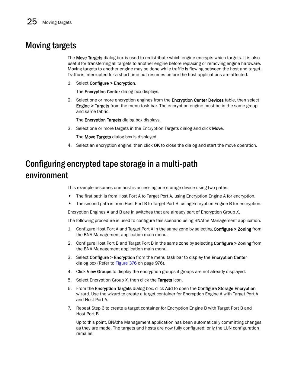 Moving targets, Moving targets 4 | Brocade Network Advisor SAN + IP User Manual v12.3.0 User Manual | Page 1186 / 2702