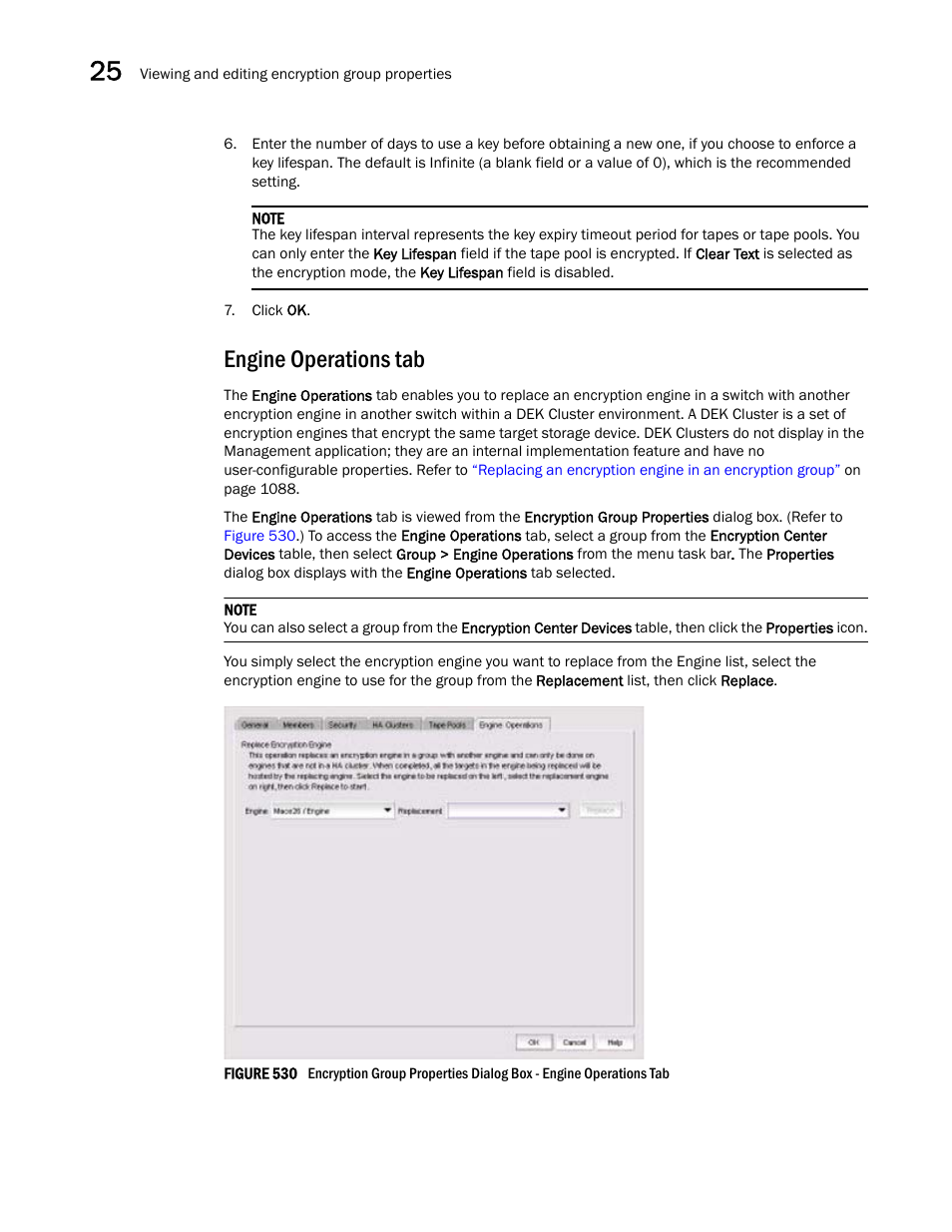 Engine operations tab | Brocade Network Advisor SAN + IP User Manual v12.3.0 User Manual | Page 1236 / 2702