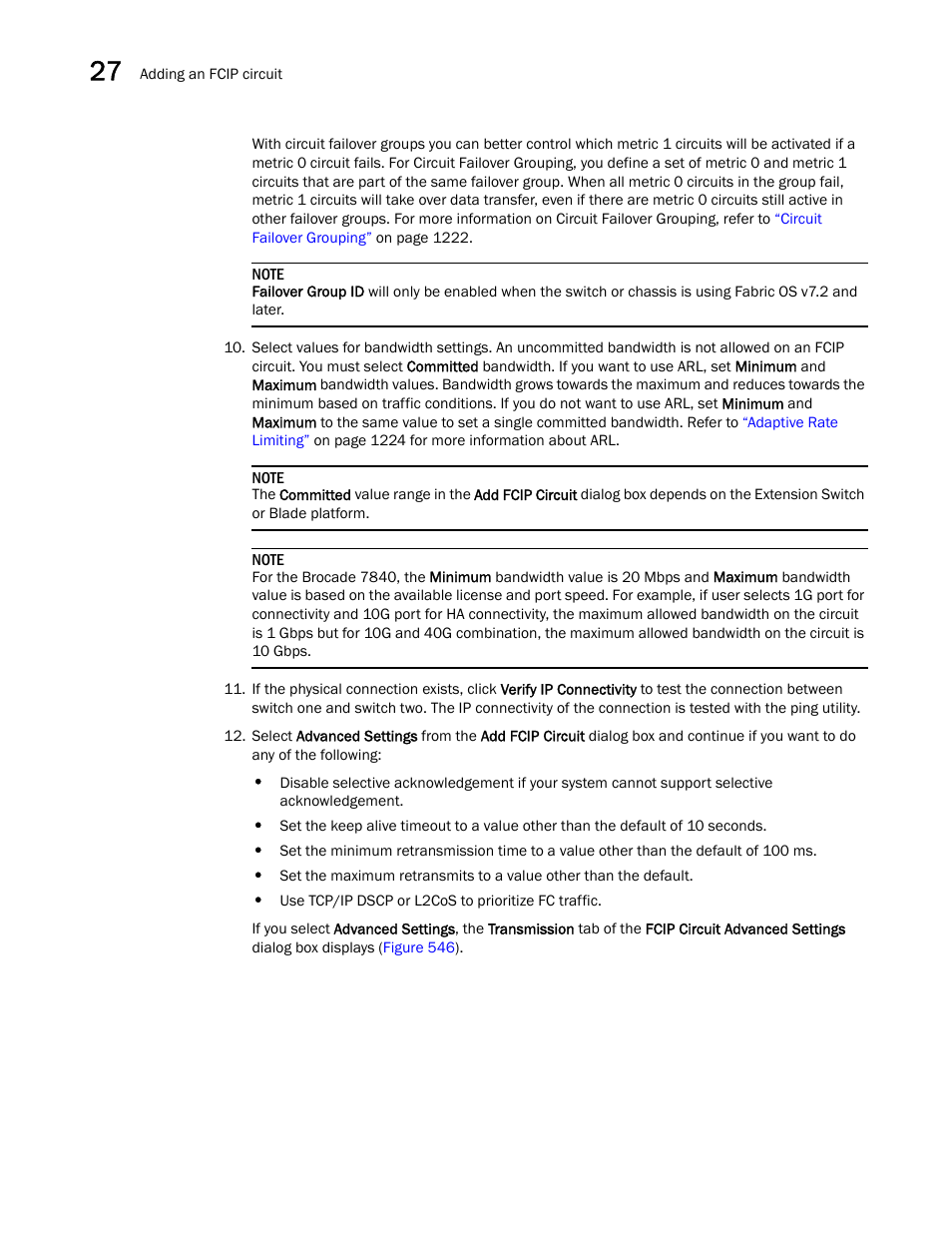 Brocade Network Advisor SAN + IP User Manual v12.3.0 User Manual | Page 1320 / 2702