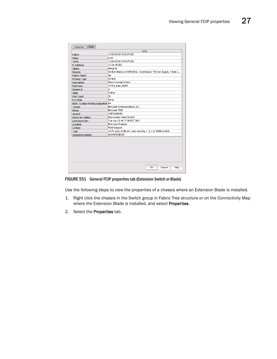 Brocade Network Advisor SAN + IP User Manual v12.3.0 User Manual | Page 1329 / 2702