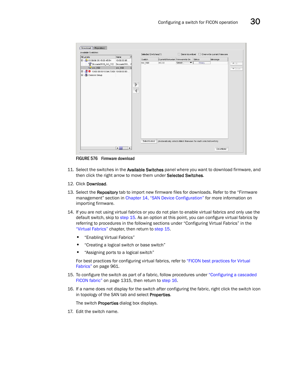 Figure 576 | Brocade Network Advisor SAN + IP User Manual v12.3.0 User Manual | Page 1377 / 2702