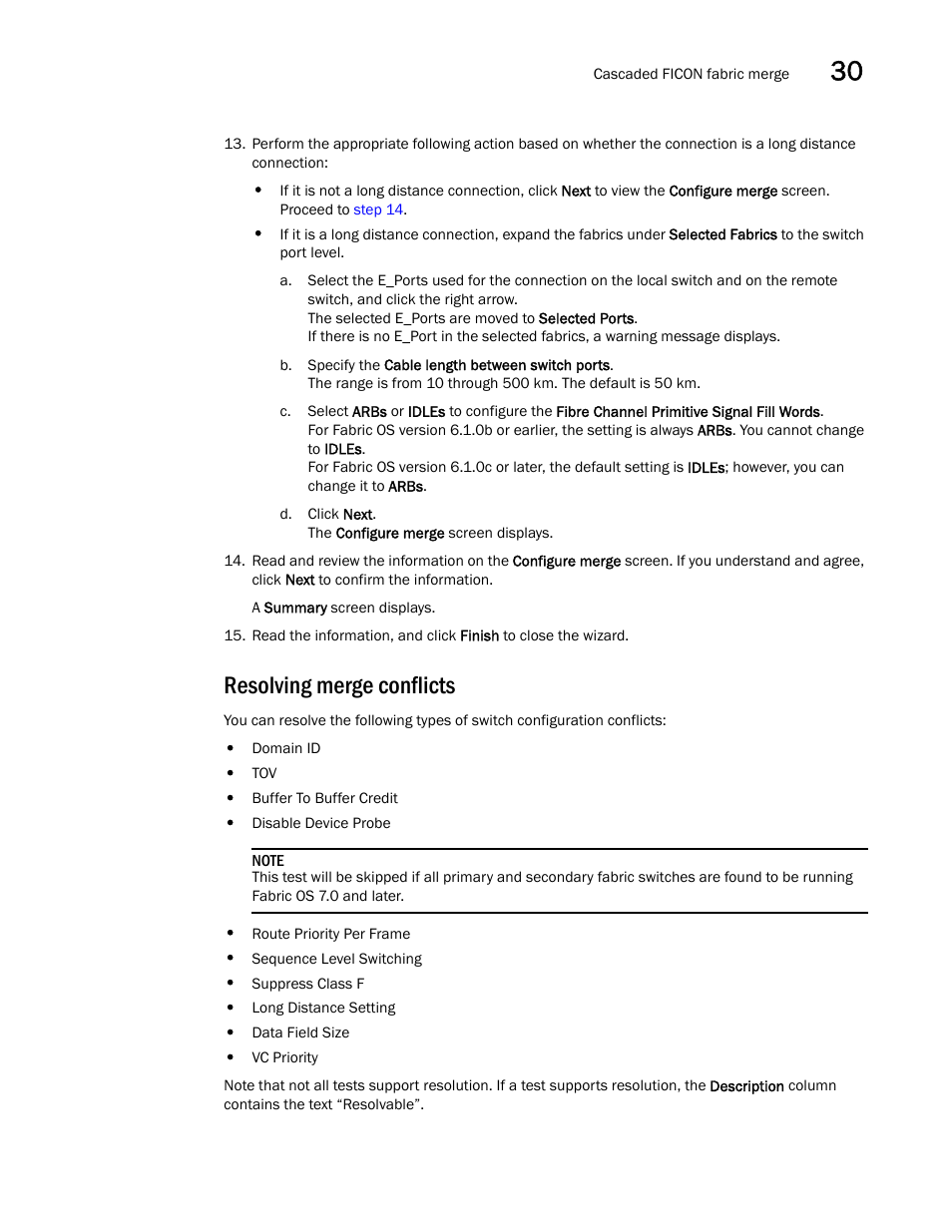 Resolving merge conflicts | Brocade Network Advisor SAN + IP User Manual v12.3.0 User Manual | Page 1393 / 2702