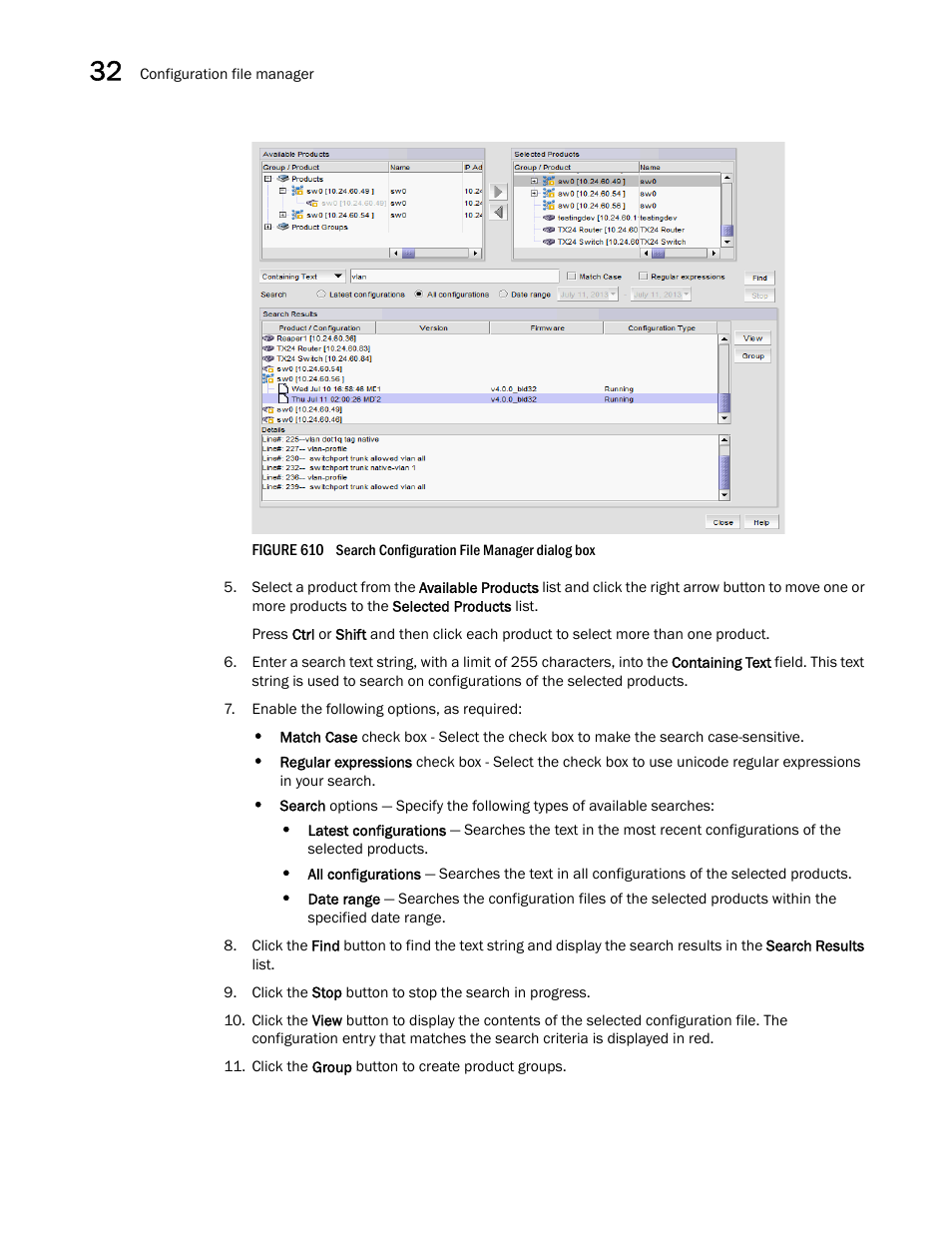 Brocade Network Advisor SAN + IP User Manual v12.3.0 User Manual | Page 1434 / 2702