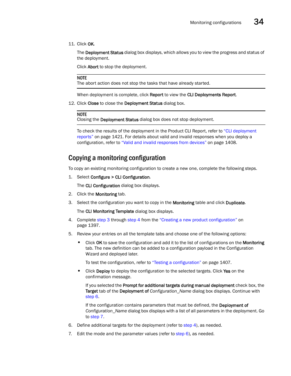 Copying a monitoring configuration | Brocade Network Advisor SAN + IP User Manual v12.3.0 User Manual | Page 1491 / 2702