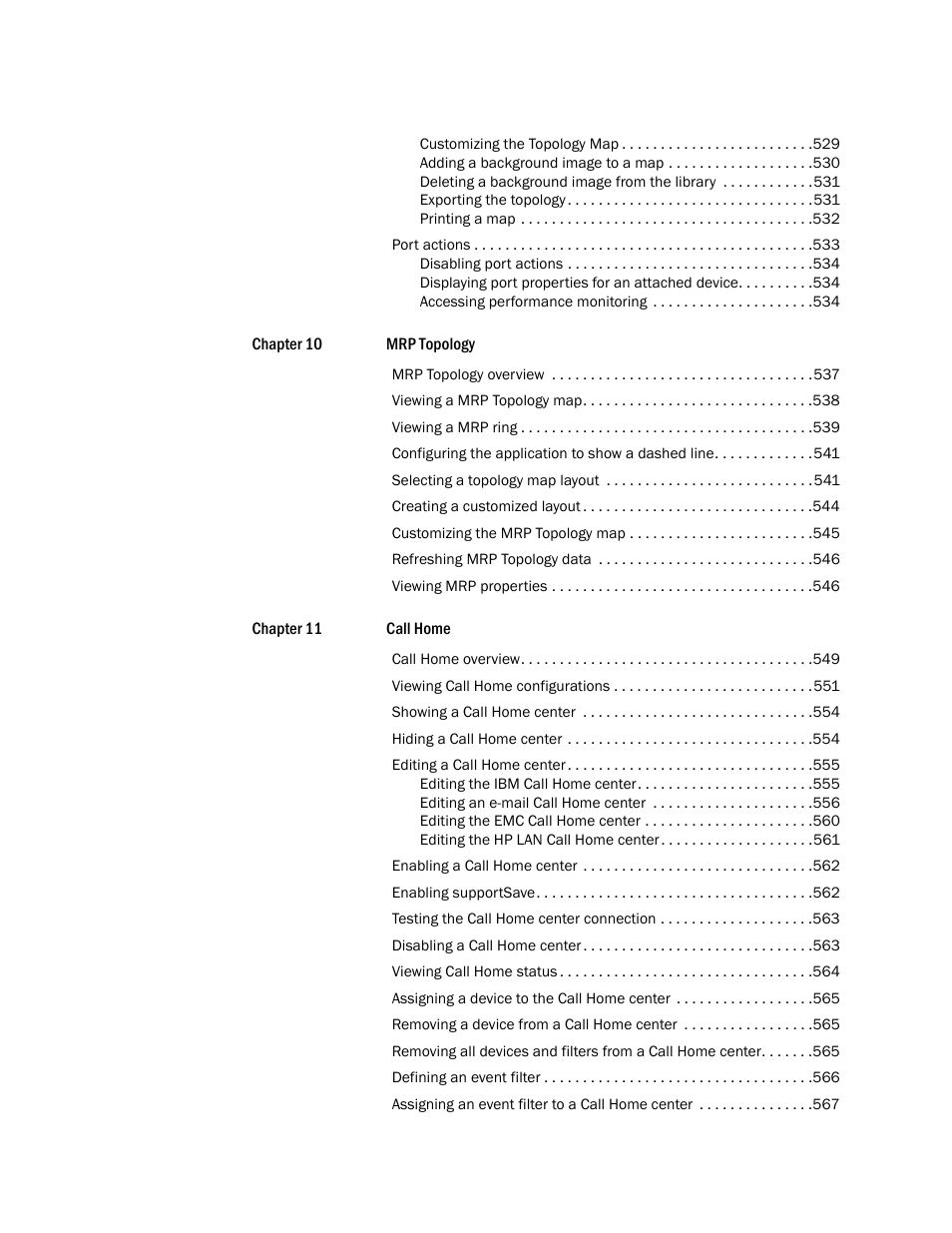 Brocade Network Advisor SAN + IP User Manual v12.3.0 User Manual | Page 15 / 2702