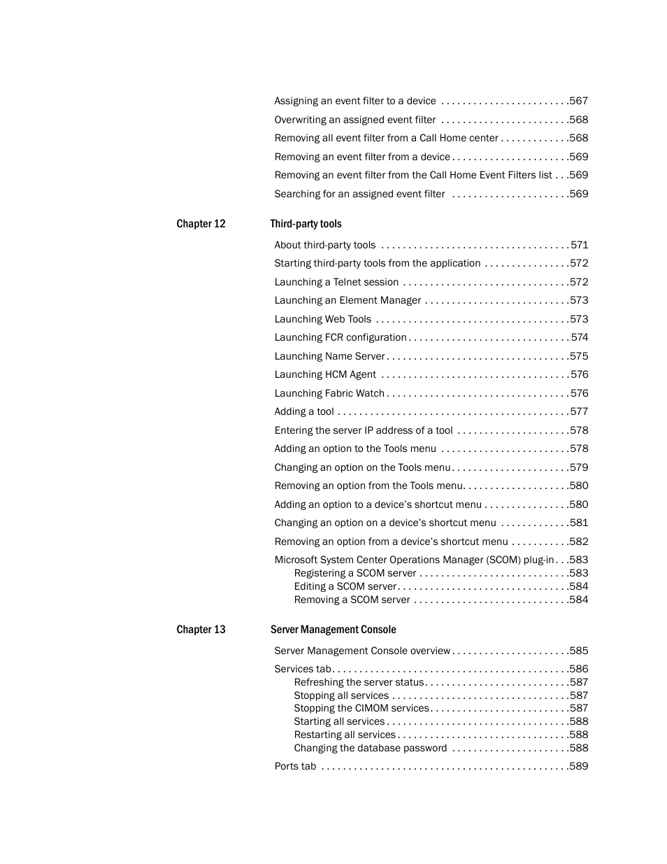 Brocade Network Advisor SAN + IP User Manual v12.3.0 User Manual | Page 16 / 2702