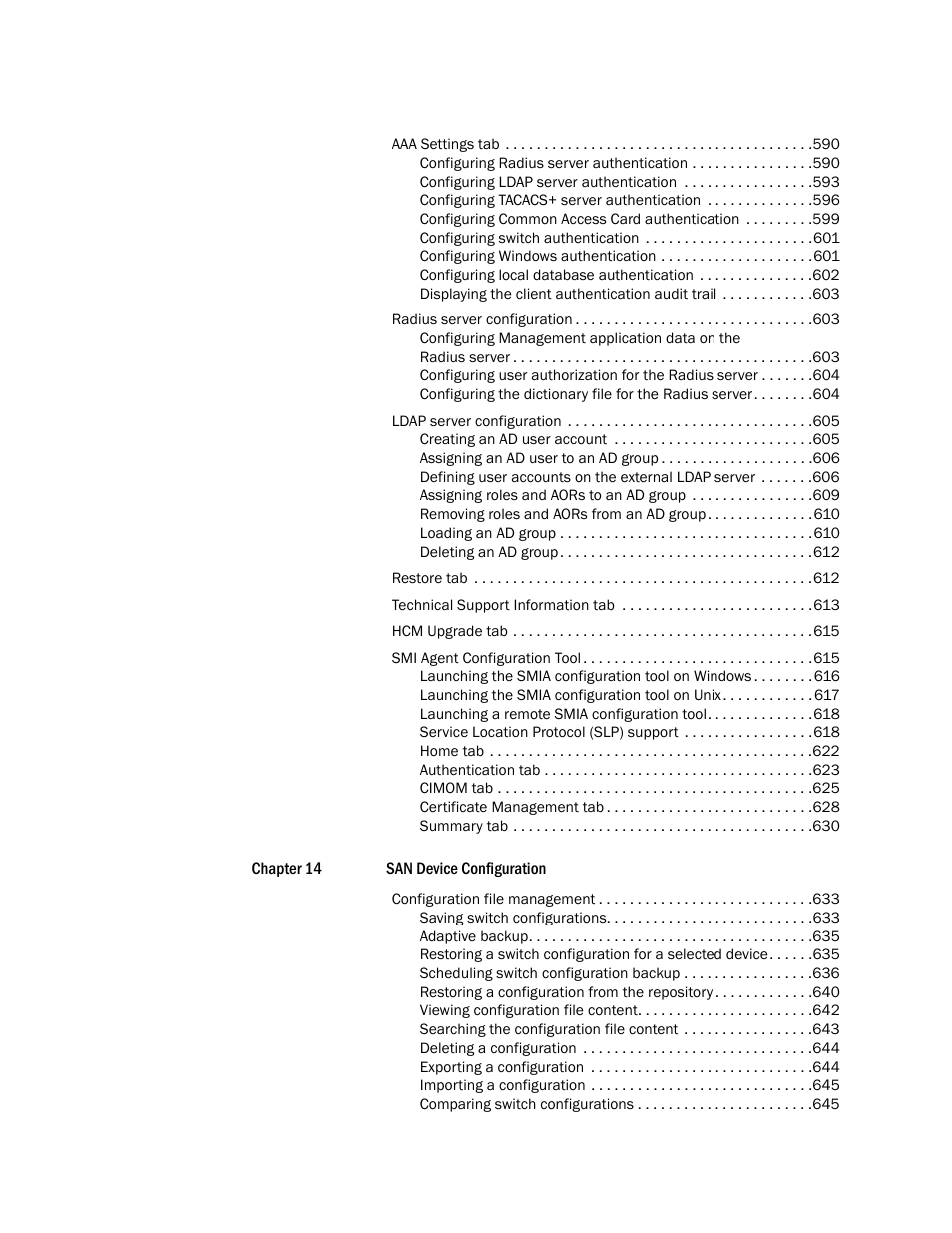 Brocade Network Advisor SAN + IP User Manual v12.3.0 User Manual | Page 17 / 2702