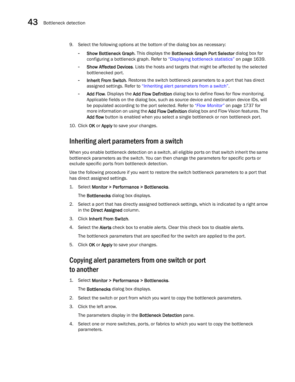 Inheriting alert parameters from a switch | Brocade Network Advisor SAN + IP User Manual v12.3.0 User Manual | Page 1710 / 2702