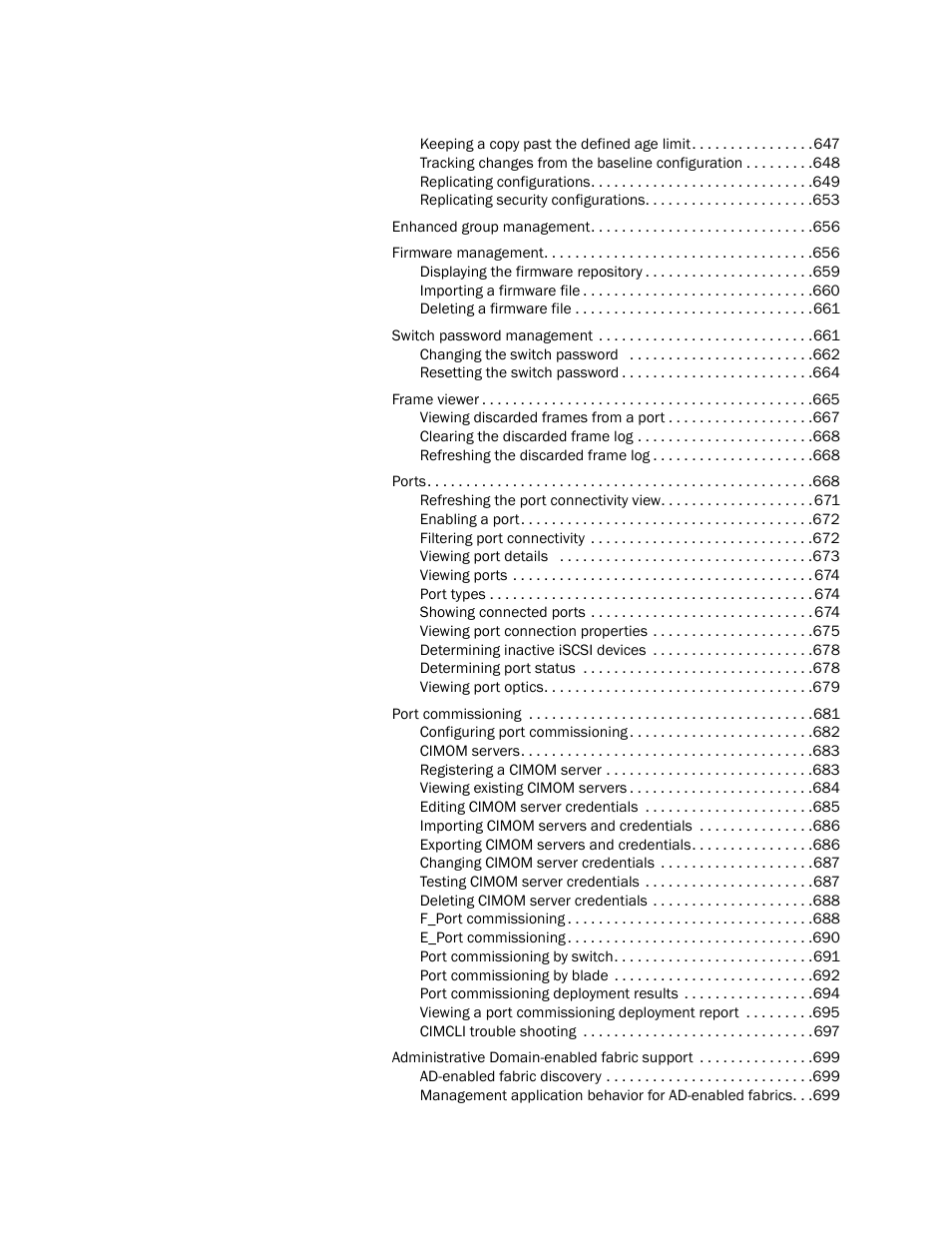 Brocade Network Advisor SAN + IP User Manual v12.3.0 User Manual | Page 18 / 2702