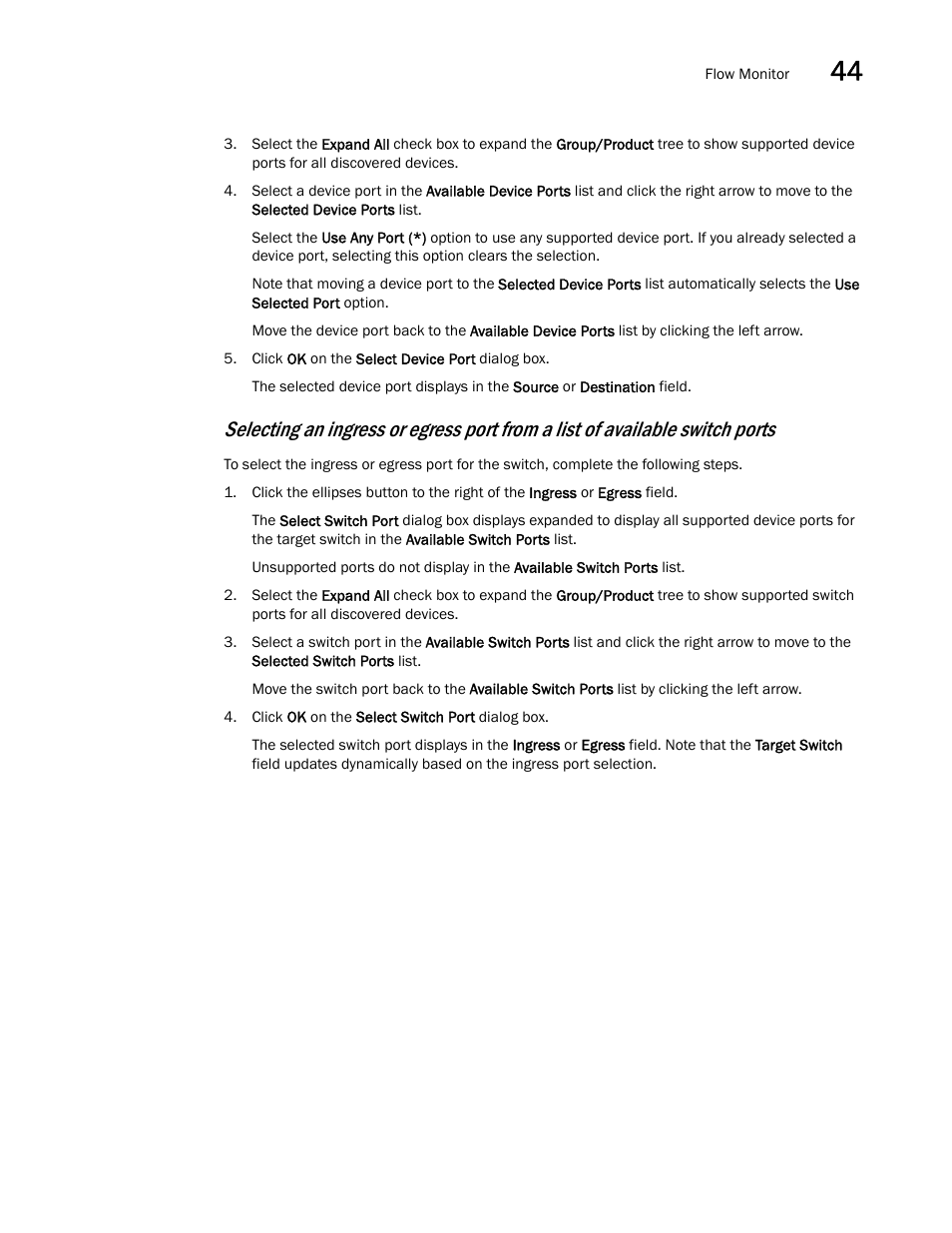 Selecting an | Brocade Network Advisor SAN + IP User Manual v12.3.0 User Manual | Page 1817 / 2702