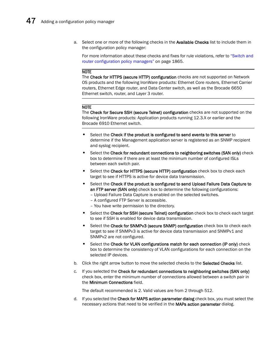 Brocade Network Advisor SAN + IP User Manual v12.3.0 User Manual | Page 1948 / 2702