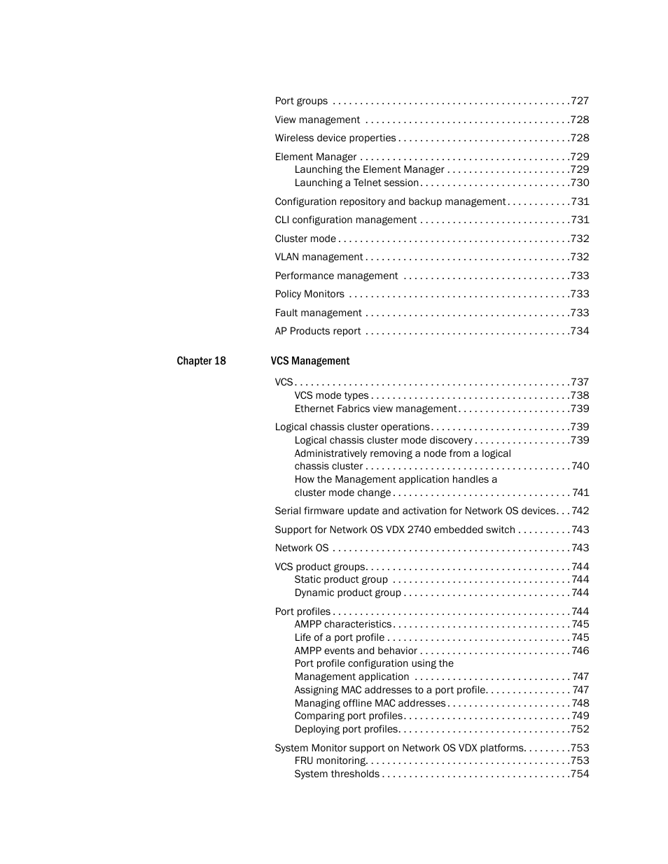Brocade Network Advisor SAN + IP User Manual v12.3.0 User Manual | Page 20 / 2702