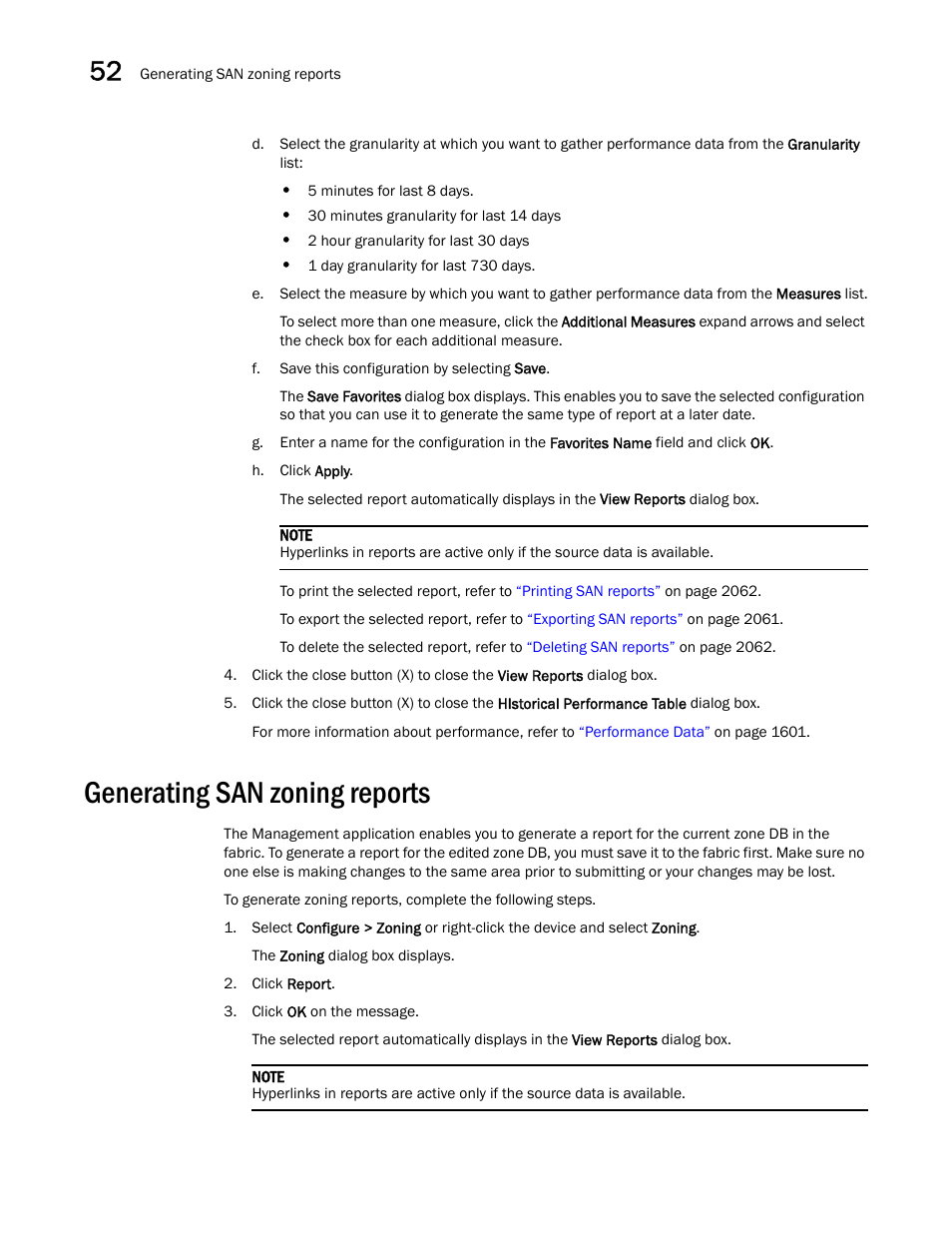 Generating san zoning reports, Generating san zoning reports 4 | Brocade Network Advisor SAN + IP User Manual v12.3.0 User Manual | Page 2136 / 2702