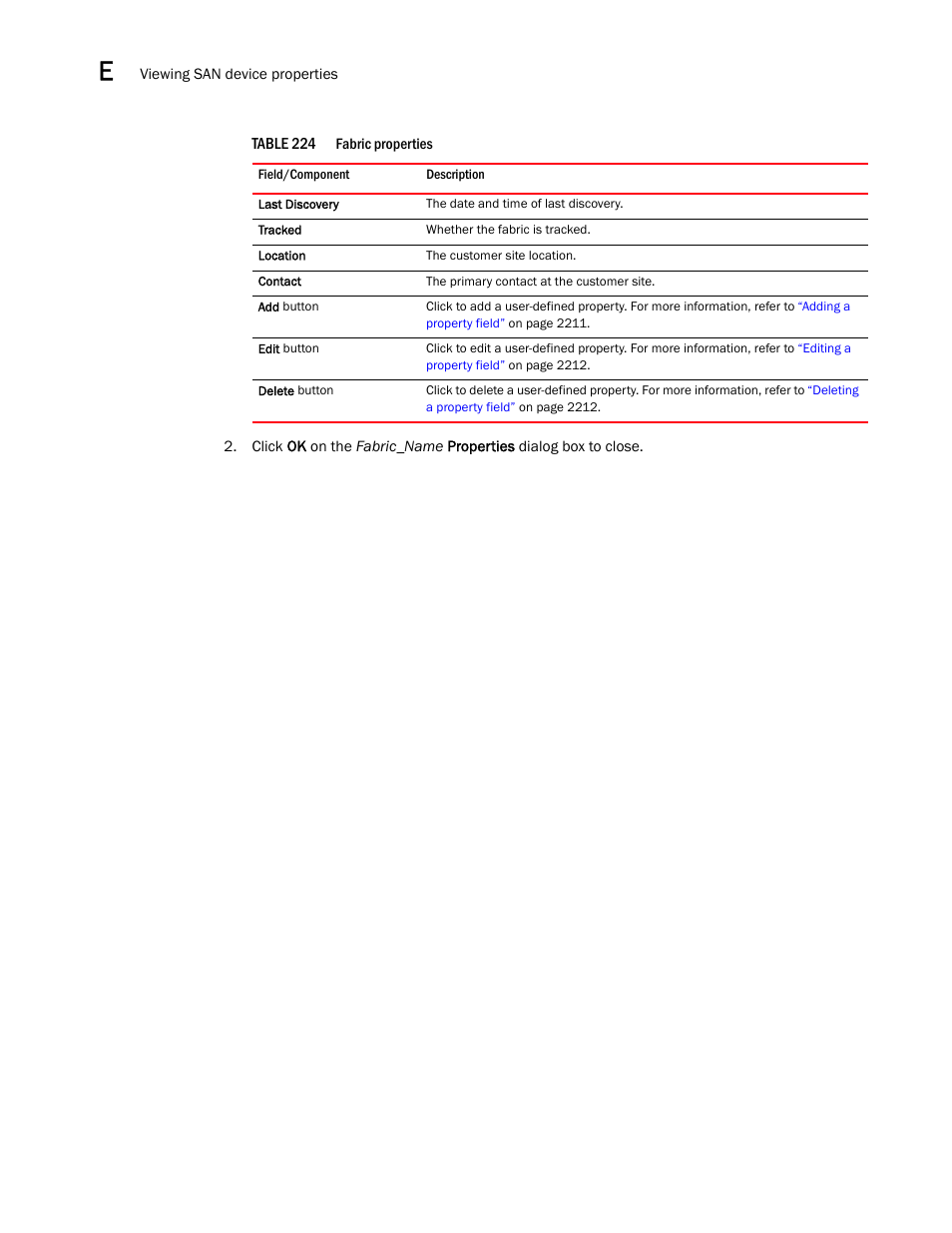 Brocade Network Advisor SAN + IP User Manual v12.3.0 User Manual | Page 2252 / 2702