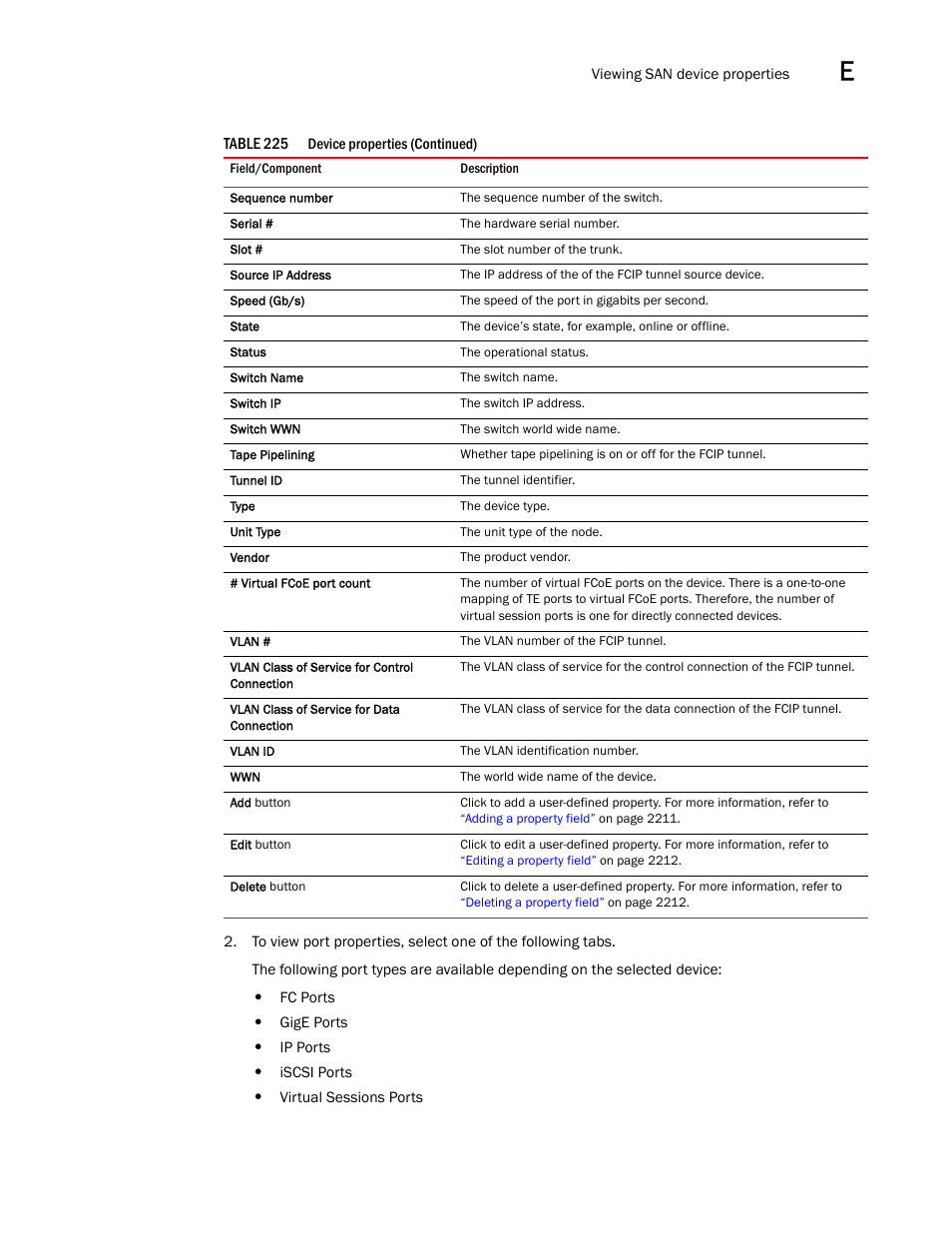 Brocade Network Advisor SAN + IP User Manual v12.3.0 User Manual | Page 2255 / 2702