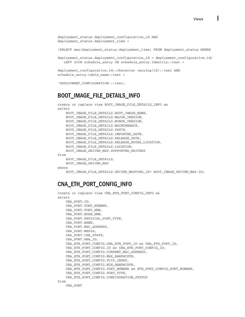 Boot_image_file_details_info, Cna_eth_port_config_info | Brocade Network Advisor SAN + IP User Manual v12.3.0 User Manual | Page 2571 / 2702