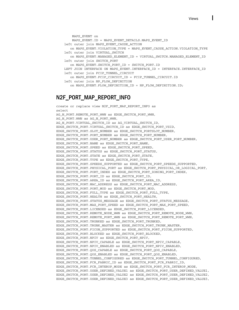 N2f_port_map_report_info | Brocade Network Advisor SAN + IP User Manual v12.3.0 User Manual | Page 2621 / 2702