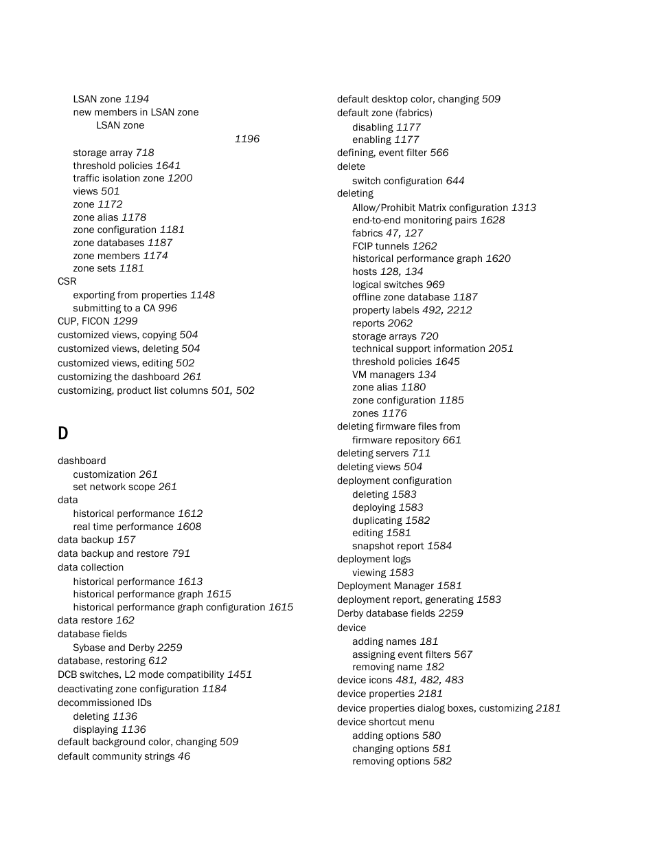 Brocade Network Advisor SAN + IP User Manual v12.3.0 User Manual | Page 2684 / 2702