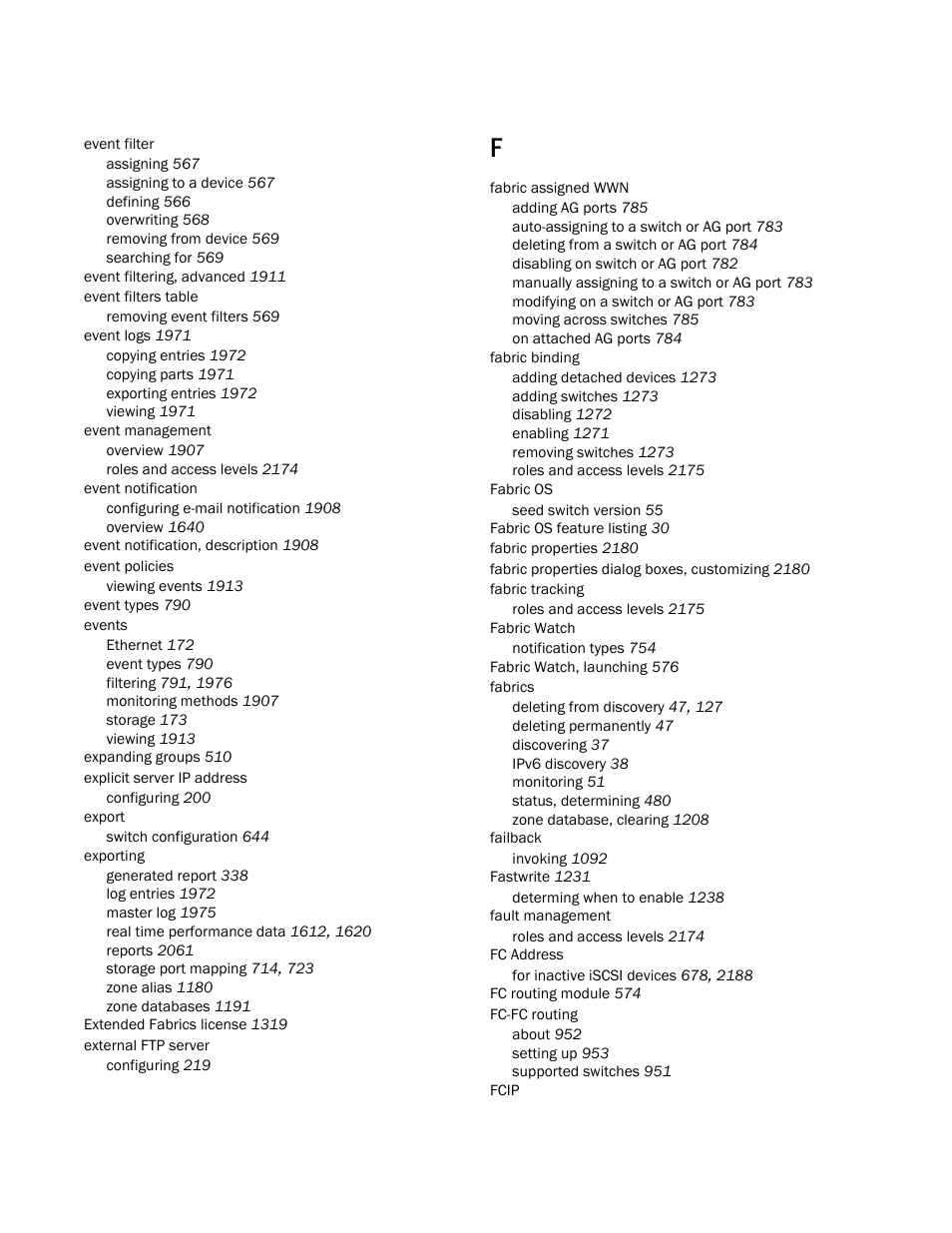Brocade Network Advisor SAN + IP User Manual v12.3.0 User Manual | Page 2687 / 2702
