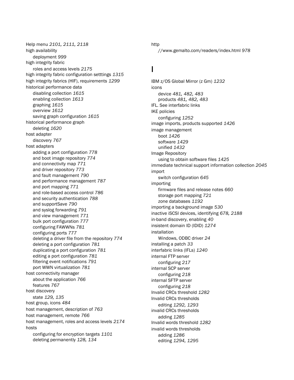 Brocade Network Advisor SAN + IP User Manual v12.3.0 User Manual | Page 2690 / 2702