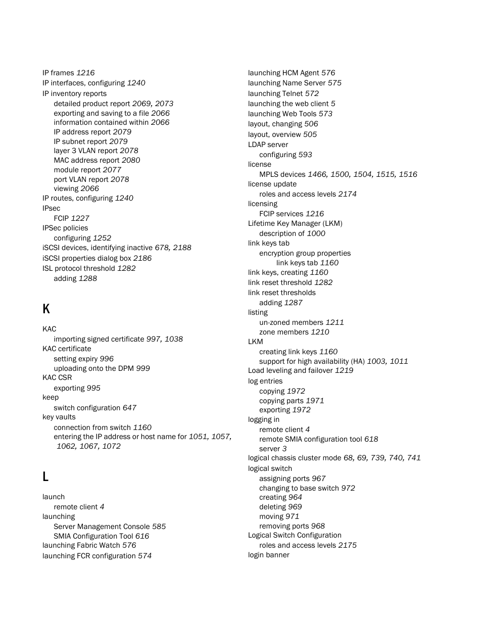 Brocade Network Advisor SAN + IP User Manual v12.3.0 User Manual | Page 2691 / 2702