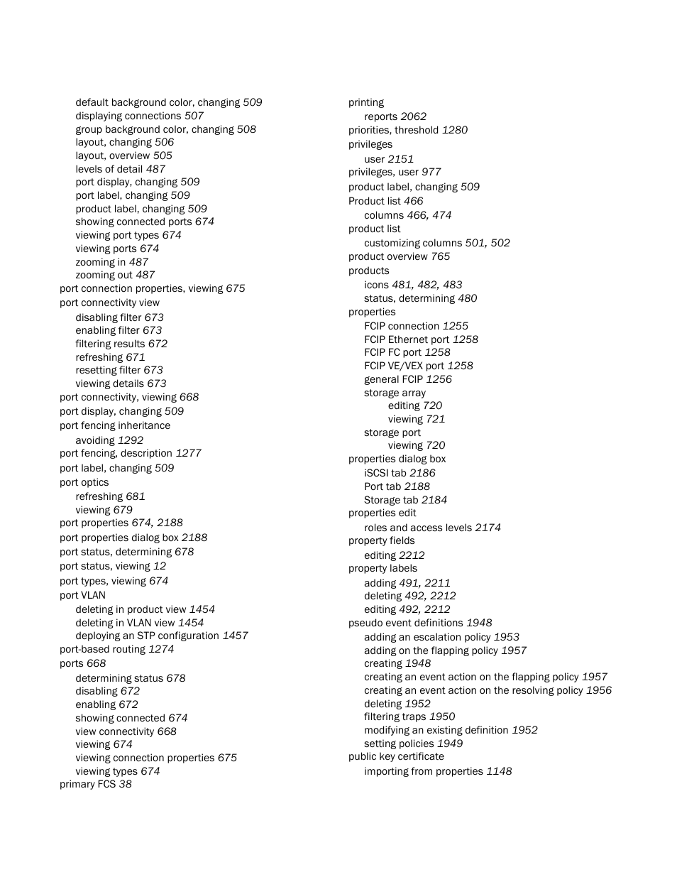 Brocade Network Advisor SAN + IP User Manual v12.3.0 User Manual | Page 2694 / 2702