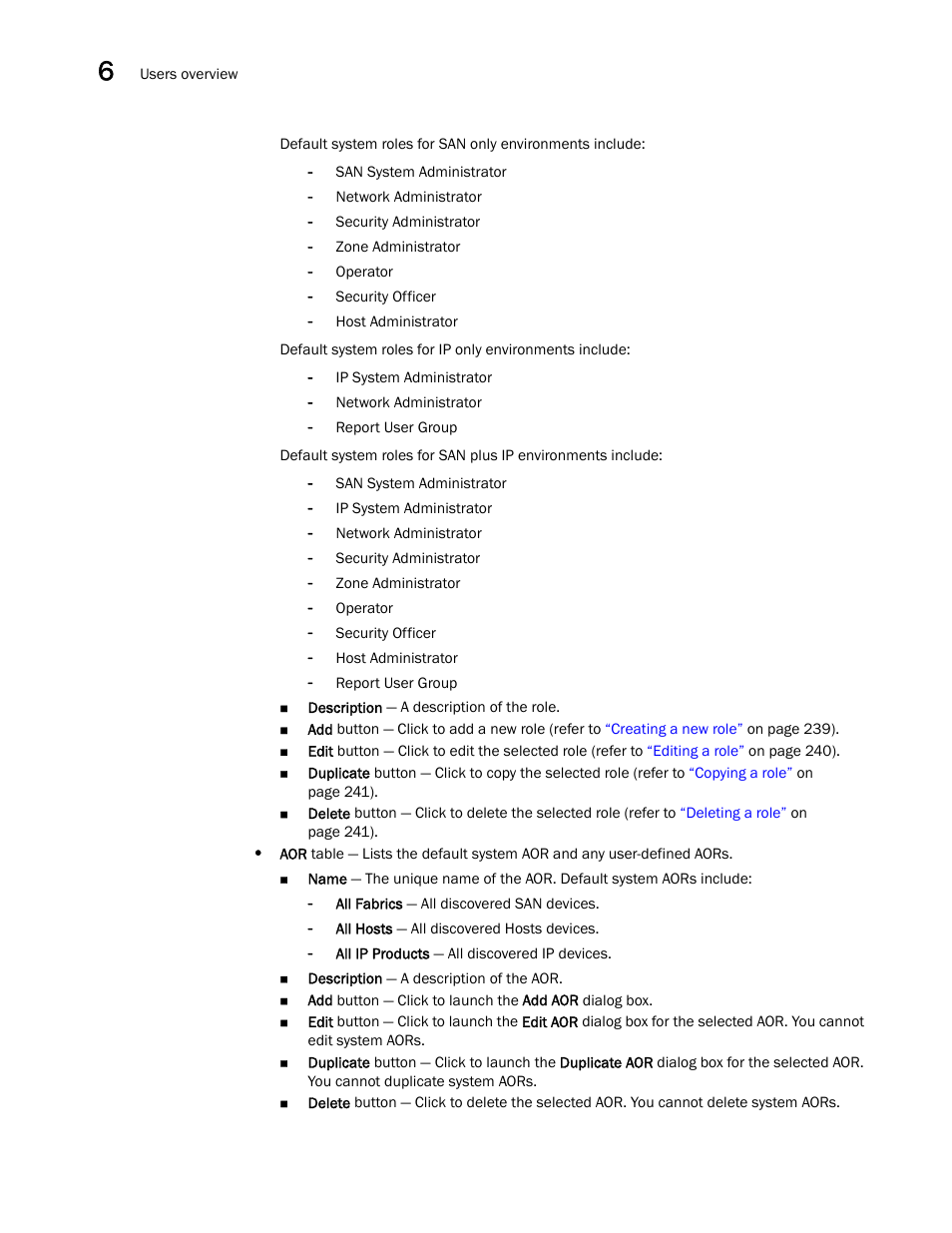 Brocade Network Advisor SAN + IP User Manual v12.3.0 User Manual | Page 304 / 2702