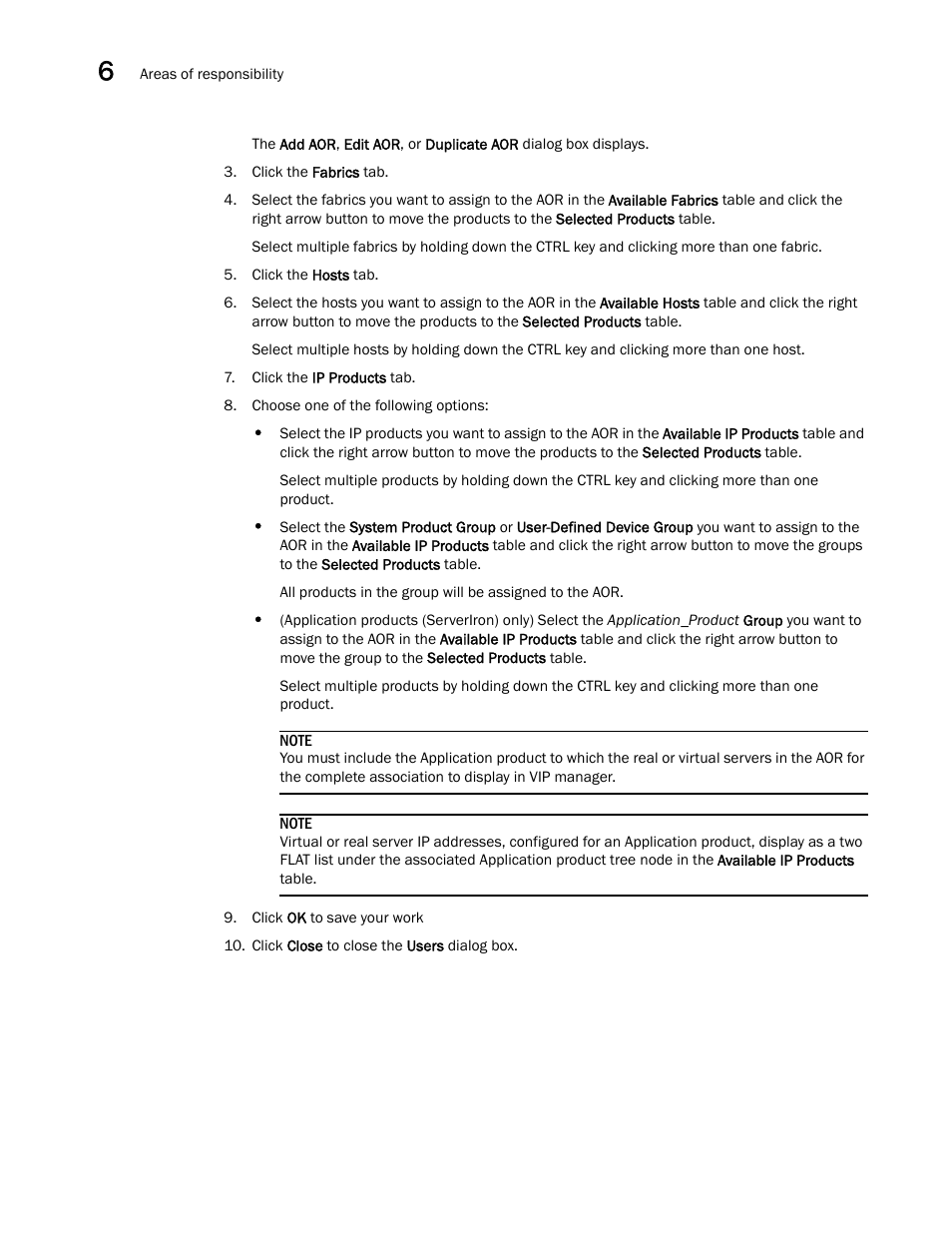 Brocade Network Advisor SAN + IP User Manual v12.3.0 User Manual | Page 318 / 2702