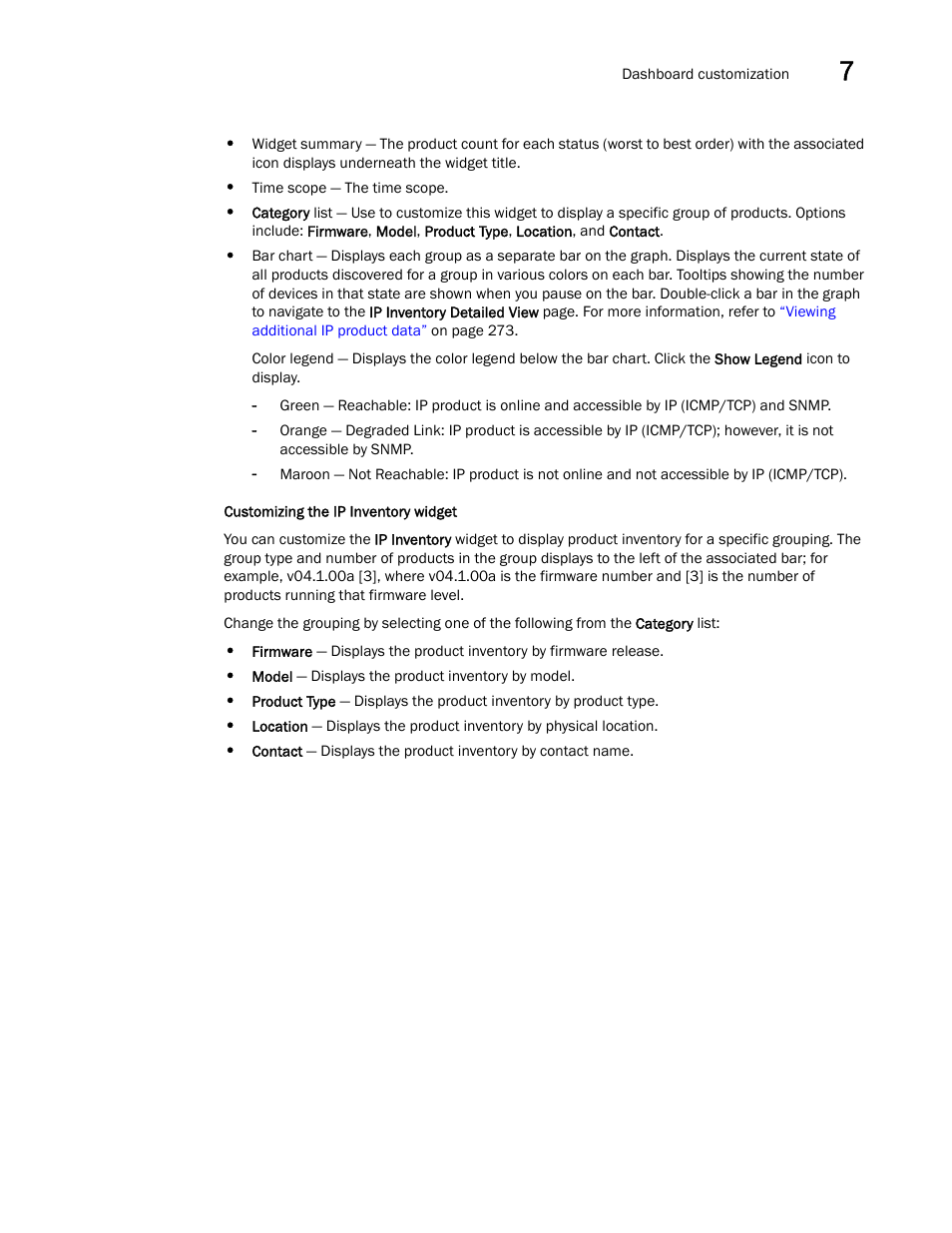 Brocade Network Advisor SAN + IP User Manual v12.3.0 User Manual | Page 343 / 2702