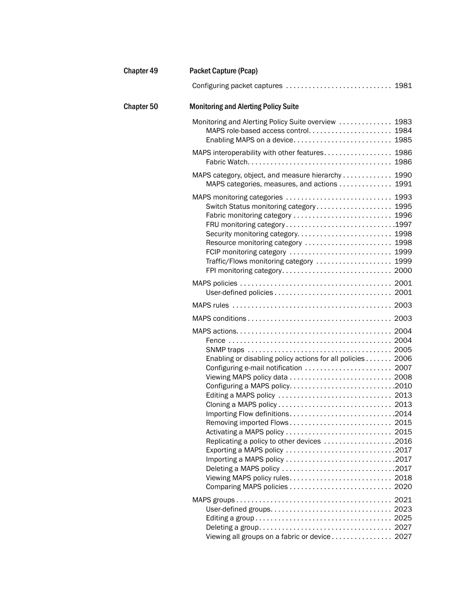 Brocade Network Advisor SAN + IP User Manual v12.3.0 User Manual | Page 46 / 2702