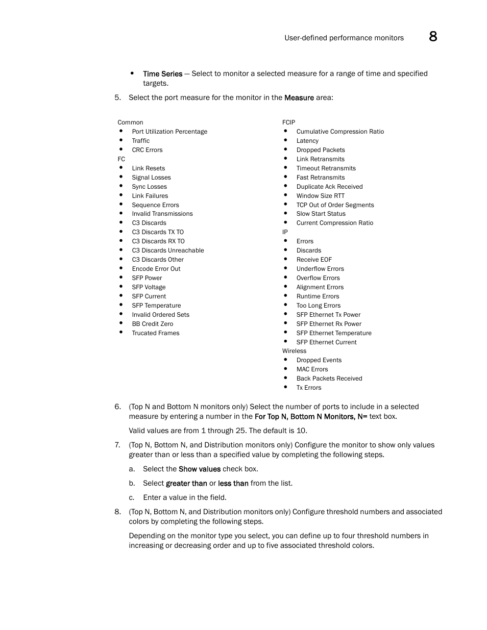 Brocade Network Advisor SAN + IP User Manual v12.3.0 User Manual | Page 517 / 2702