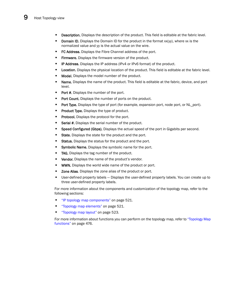 Brocade Network Advisor SAN + IP User Manual v12.3.0 User Manual | Page 592 / 2702
