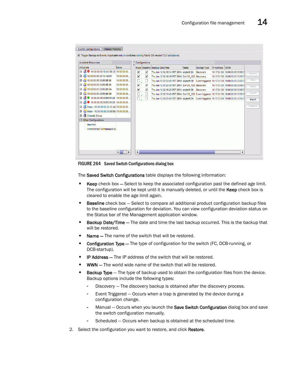 Brocade Network Advisor SAN + IP User Manual v12.3.0 User Manual | Page 713 / 2702