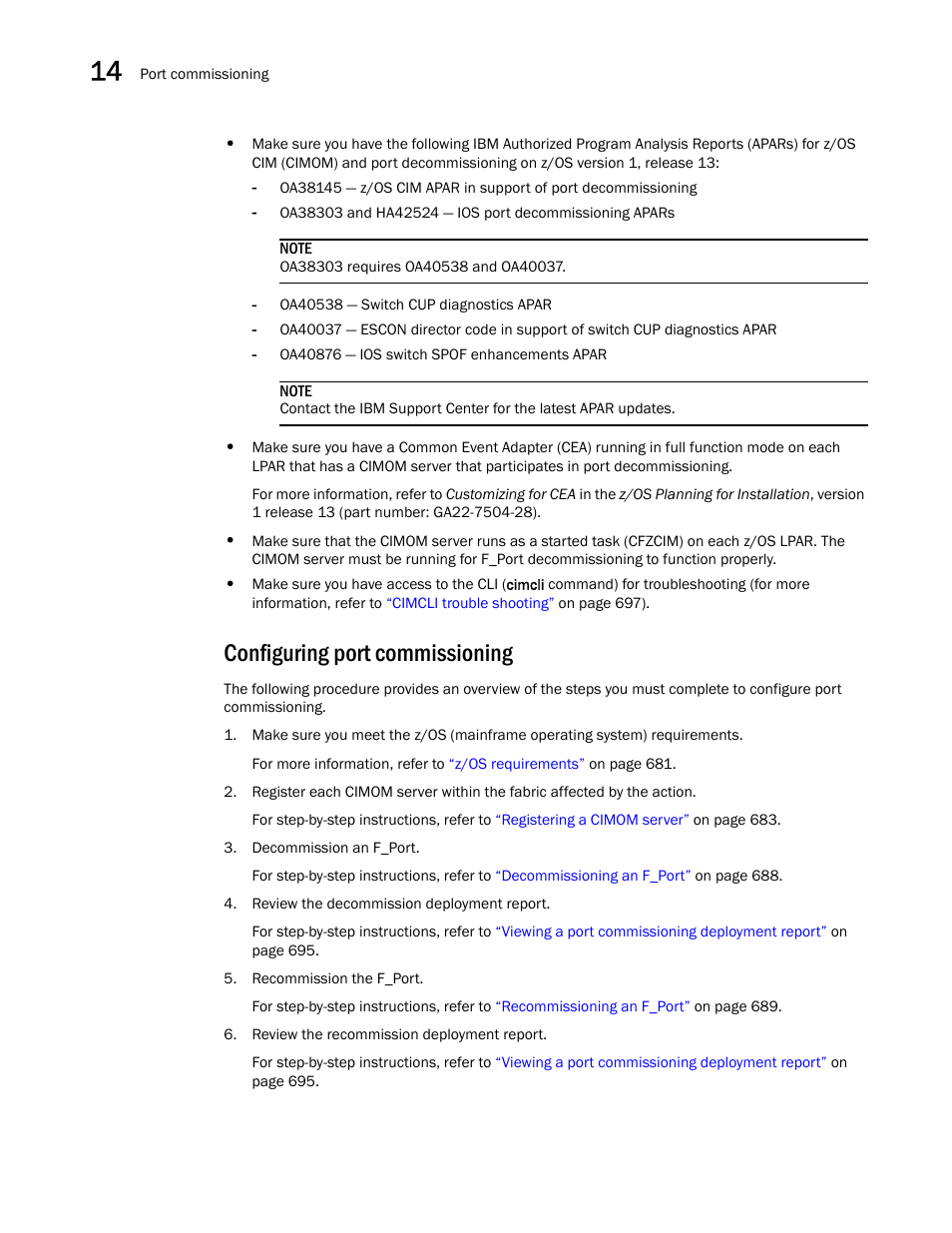 Configuring port commissioning | Brocade Network Advisor SAN + IP User Manual v12.3.0 User Manual | Page 754 / 2702