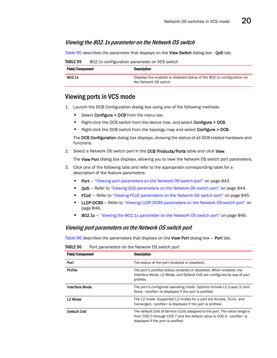Viewing ports in vcs mode | Brocade Network Advisor SAN + IP User Manual v12.3.0 User Manual | Page 915 / 2702