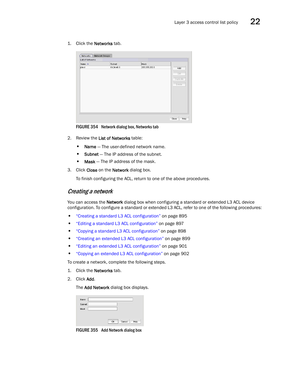 Creating a network | Brocade Network Advisor SAN + IP User Manual v12.3.0 User Manual | Page 989 / 2702